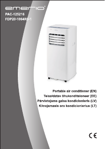 Manual Emerio PAC-125216.5 Air Conditioner