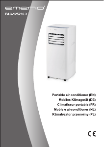 Manual Emerio PAC-125216.3 Air Conditioner