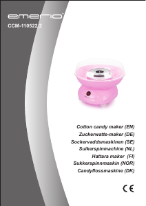 Manual Emerio CCM-110522.2 Cotton Candy Machine