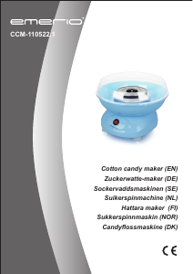 Manual Emerio CCM-110522.1 Cotton Candy Machine