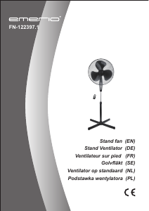 Bedienungsanleitung Emerio FN-122397.1 Ventilator