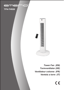 Bedienungsanleitung Emerio TFN-114320 Ventilator