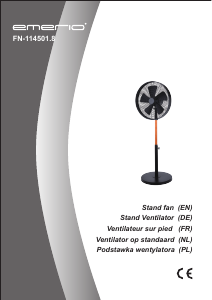 Bedienungsanleitung Emerio FN-114501.8 Ventilator
