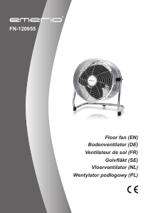 Bedienungsanleitung Emerio FN-120955 Ventilator