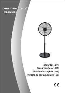 Handleiding Emerio FN-114501.1 Ventilator