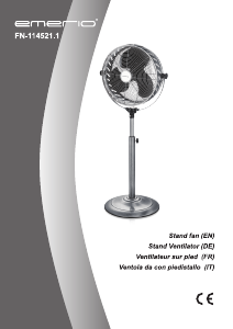 Bedienungsanleitung Emerio FN-114521.1 Ventilator