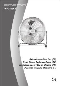 Handleiding Emerio FN-123104.1 Ventilator