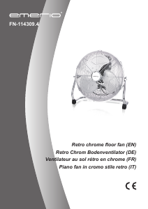 Handleiding Emerio FN-114309.4 Ventilator