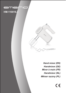 Instrukcja Emerio HM-110016.1 Mikser ręczny