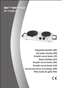 Priročnik Emerio HP-114482.4 Grelna plošča