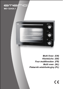 Handleiding Emerio MO-122420.1 Oven