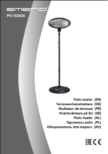 Manual Emerio PH-102624 Patio Heater