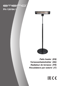 Handleiding Emerio PH-126184.1 Terrasverwarmer