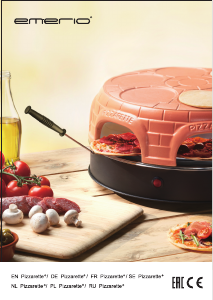 Bedienungsanleitung Emerio PO-115848.1 Pizzamaker