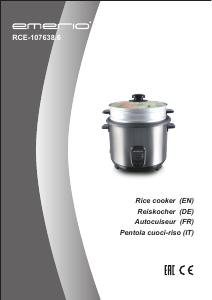 Manuale Emerio RCE-107638.6 Fornello di riso