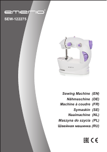Руководство Emerio SEW-122275 Швейная машина