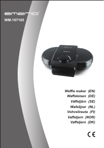 Manual Emerio WM-107165 Waffle Maker