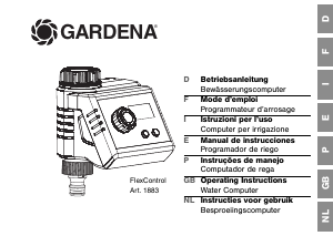 Handleiding Gardena 1883 FlexControl Besproeiingscomputer