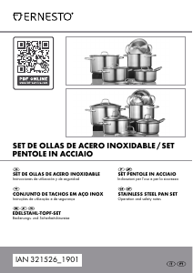 Manual Ernesto IAN 321526 Pan