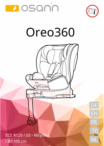 Handleiding Osann Oreo360 Autostoeltje