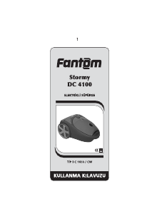 Kullanım kılavuzu Fantom DC 4100 Stormy Elektrikli süpürge
