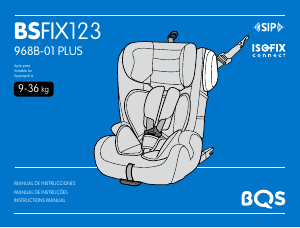Manual BQS BSFIX123 Cadeira auto