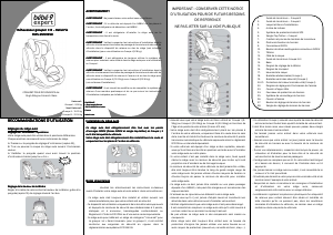 Mode d’emploi Bébé9 FMS-95101450 RafalFix Siège bébé