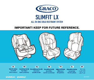 Kullanım kılavuzu Graco Slimfit LX Oto koltuğu