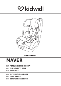 Instrukcja Kidwell Maver Fotelik samochodowy