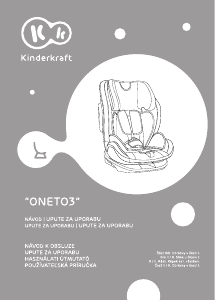 Instrukcja Kinderkraft OneTo3 Fotelik samochodowy