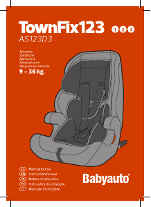 Mode d’emploi Babyauto TownFix123 Siège bébé