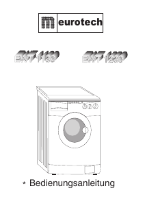 Bedienungsanleitung Eurotech EWT 1130 Waschtrockner