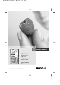 Käyttöohje Bosch KGP33330 Jääkaappipakastin
