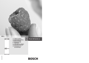 Manual Bosch KGU44174 Combina frigorifica