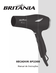 Manual Britania SP2300 Secador de cabelo