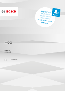 Manual Bosch PKE611CA3E Hob