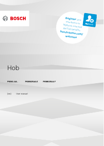 Manual Bosch PKE61RAA2E Hob