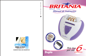 Manual Britania Duplo Depiladora