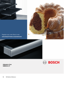 Kullanım kılavuzu Bosch HBN331W0T Fırın