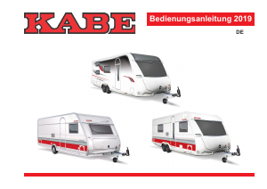 Bedienungsanleitung Kabe Ametist 560 GLE (2019) Caravan