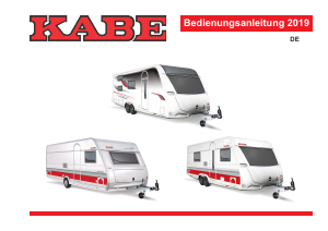 Bedienungsanleitung Kabe Hacienda 880 GLE (2019) Caravan