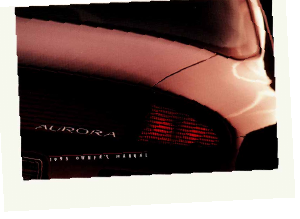 Handleiding Oldsmobile Aurora (1995)