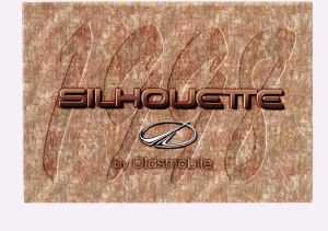 Handleiding Oldsmobile Silhouette (1998)