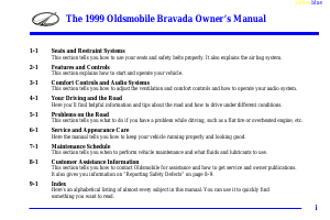 Handleiding Oldsmobile Bravada (1999)