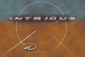 Manual Oldsmobile Intrigue (2000)