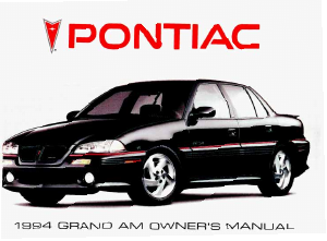 Handleiding Pontiac Grand Am (1994)