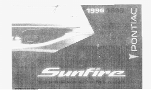 Handleiding Pontiac Sunfire (1996)