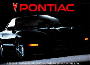 Handleiding Pontiac Firebird (1994)