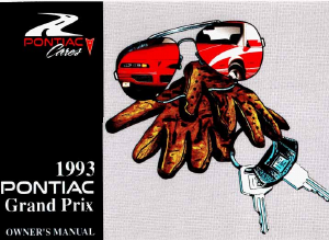 Handleiding Pontiac Grand Prix (1993)