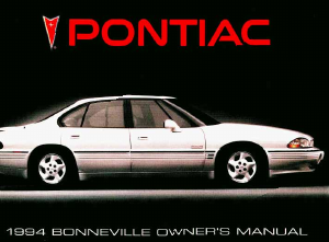 Handleiding Pontiac Bonneville (1994)